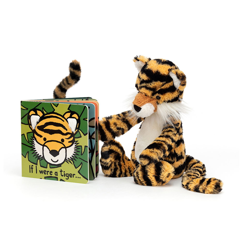 If I Were a Tiger Book & Bashful Tiger Medium